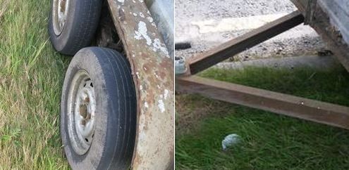 'I thought I'd be okay going a short journey' - not a worthy excuse for faulty trailer