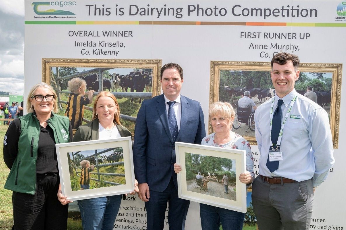 Who were the winners of the 'This is Dairying' photo competition?