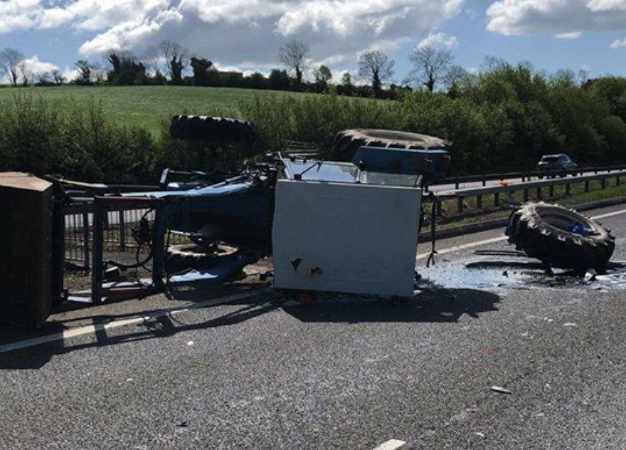 Appeal for info following collision involving tractor