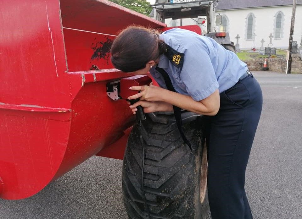 Trailer and property marking event on in the west today