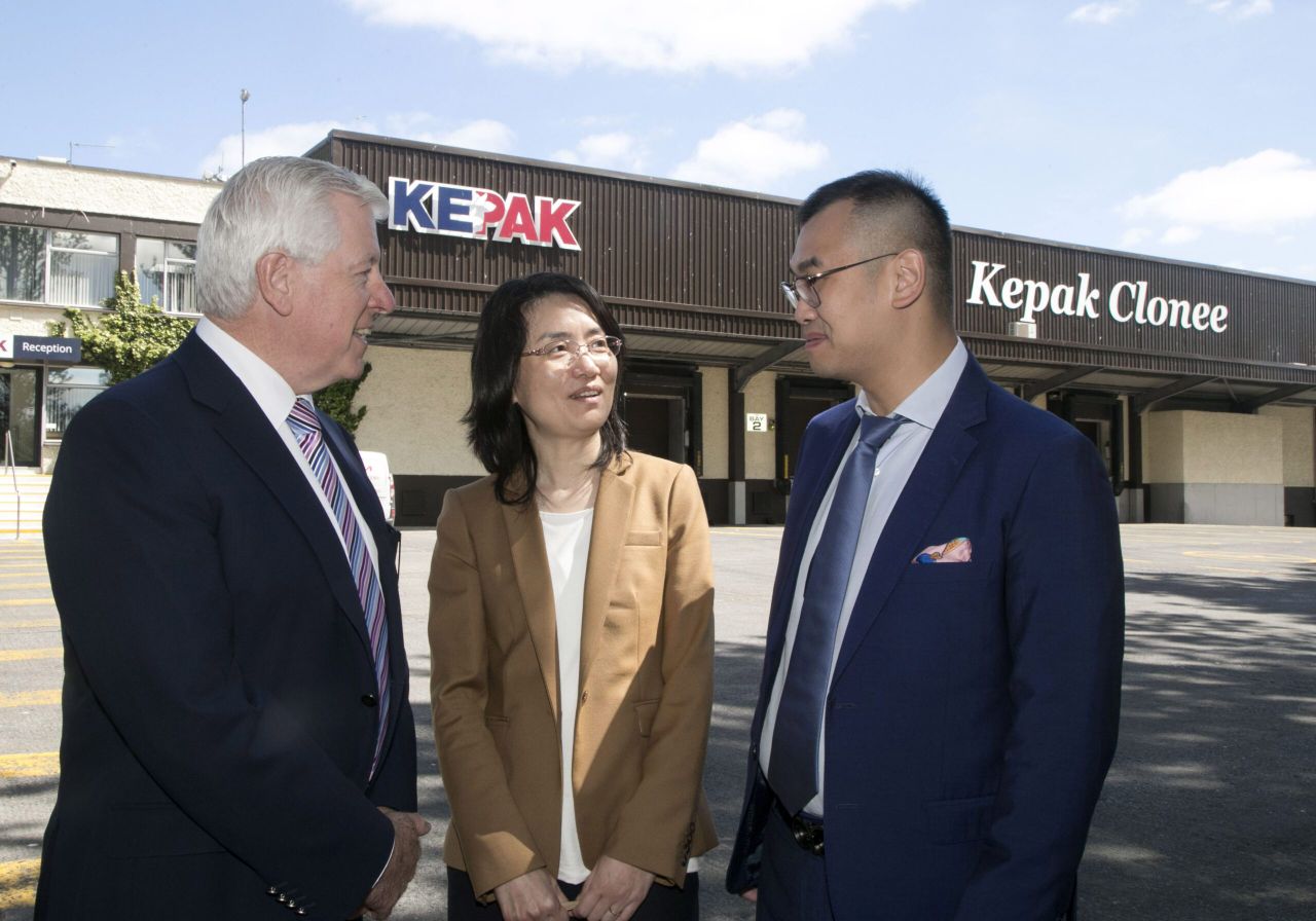 Chinese Embassy delegation visits Kepak Clonee