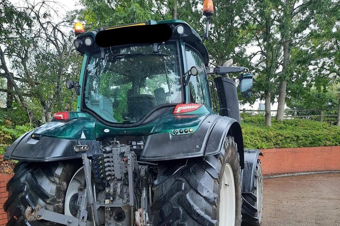 Tractor found parked up 'with its engine running and no one in it'