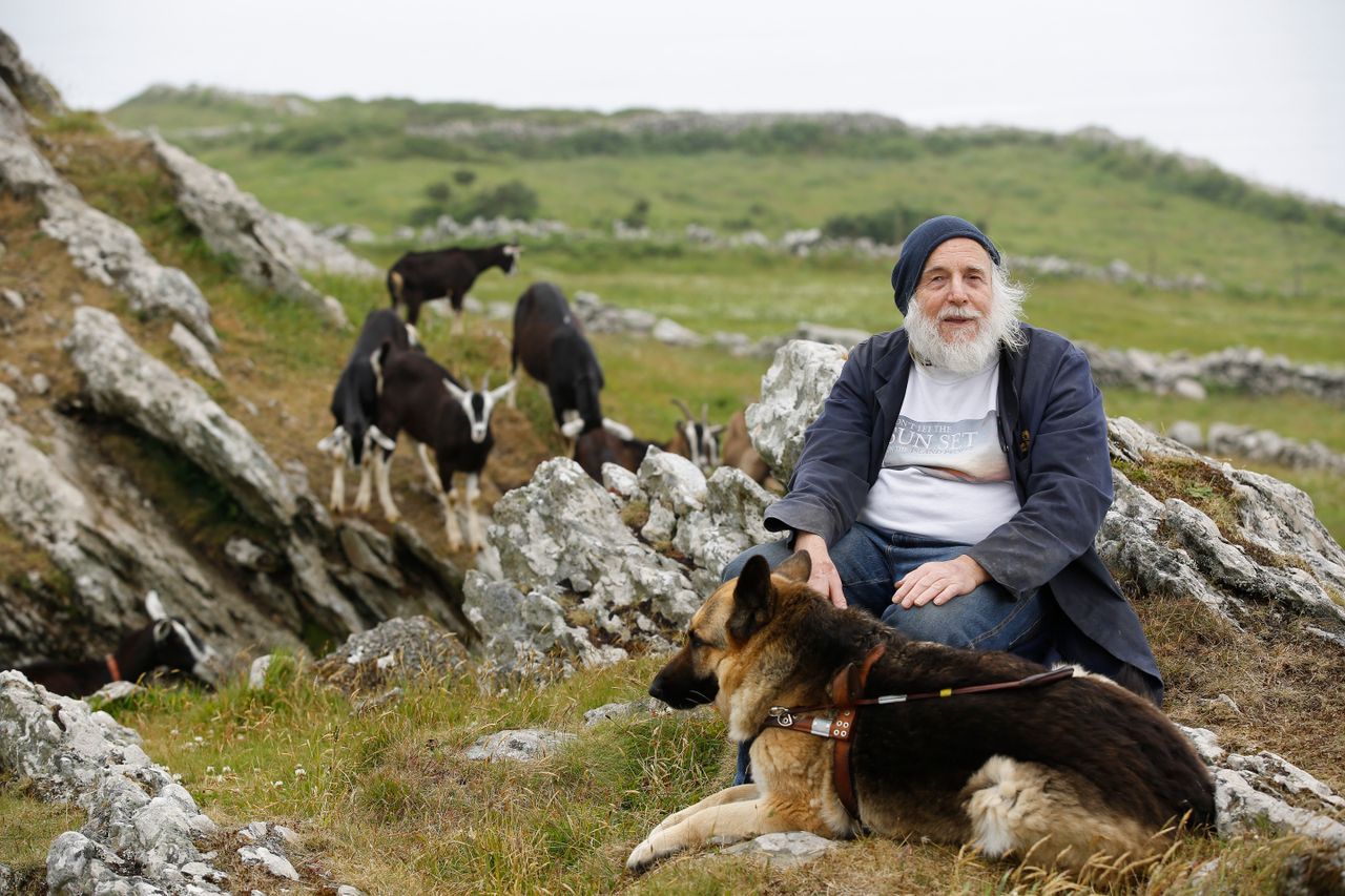Goat farmer showcases secret life of his working dog