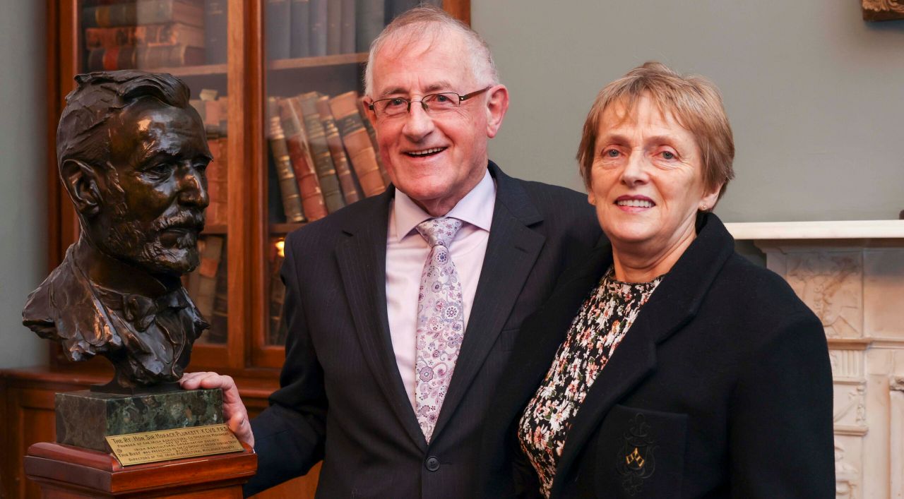 Cavan man presented with ICOS Plunkett Award