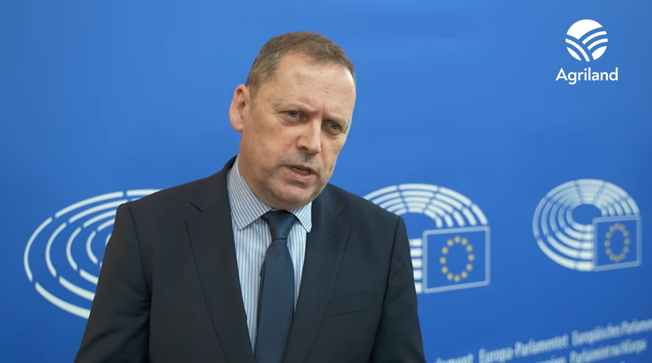 Barry Cowen speaks to Agriland in Strasbourg about Bord Bia's controversy