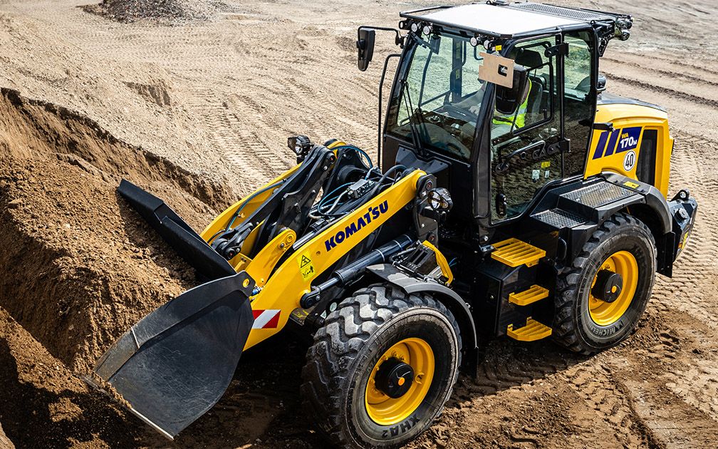 Strong performance from latest Komatsu articulated loader