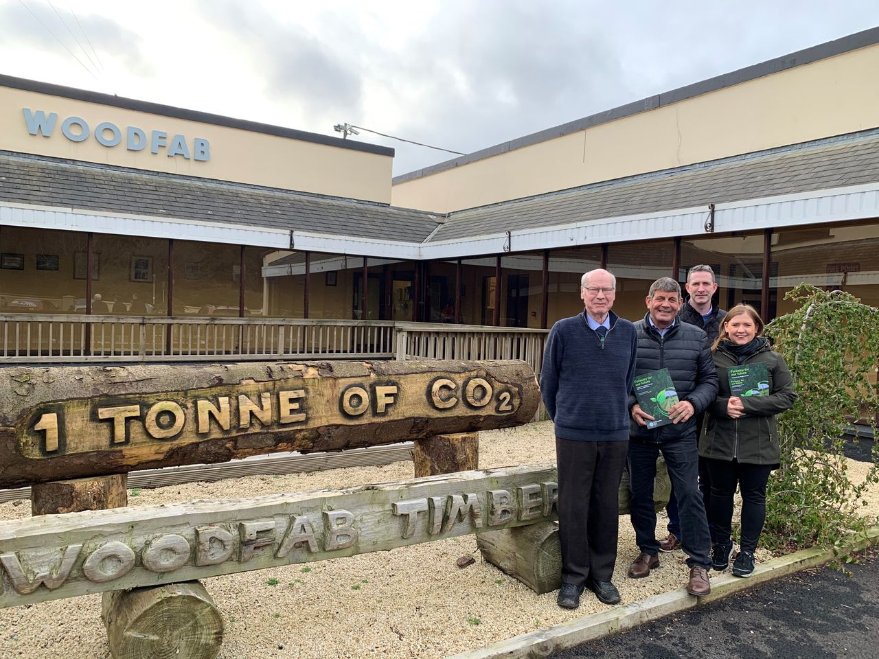 Doyle visits timber processor to discuss Irish forestry policy
