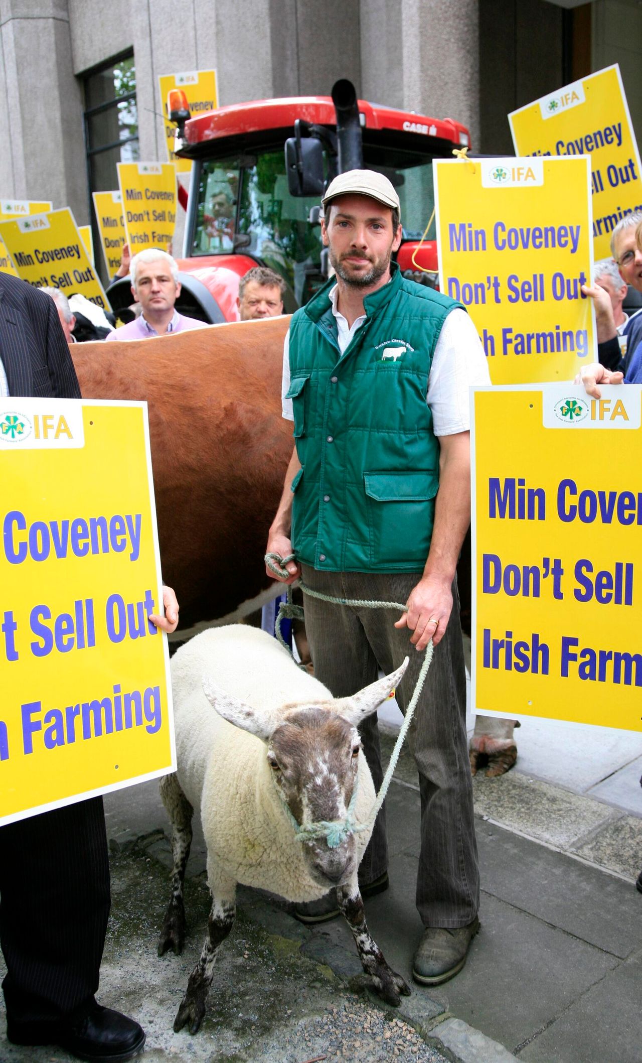 IFA revolting over CAP, colourful protest