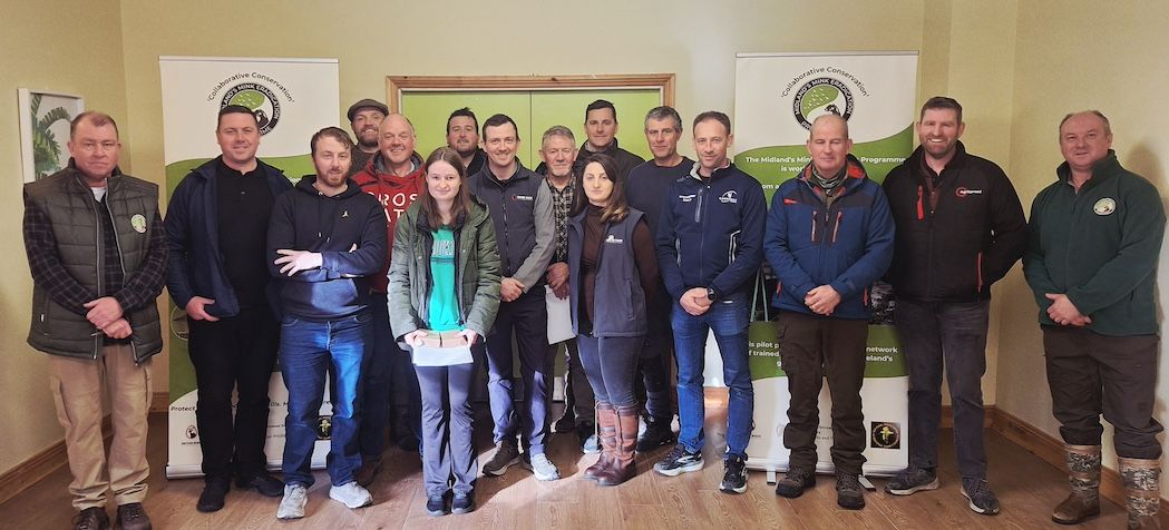 Volunteer training day at Lecarrow, Co. Roscommon
