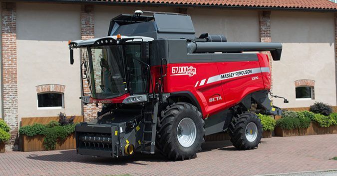 67,000th combine harvester rolls off the AGCO production line in Italy