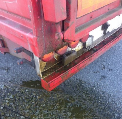 Livestock haulier fined for causing a stink with leaky truck
