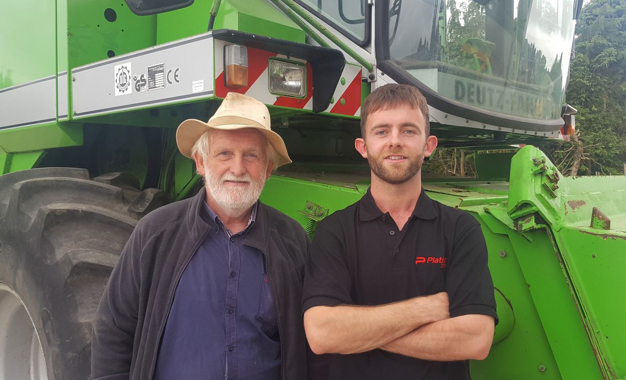 Video: 'The penny dropped; that's when we started breaking combines'