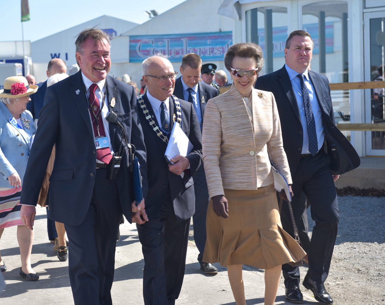 Royal visitor attends opening day of 150th Balmoral Show