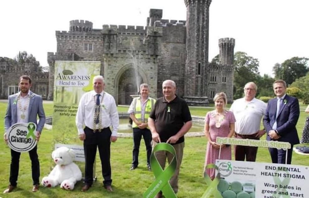 'Green Ribbon' mental health campaign supported by dairy farmer