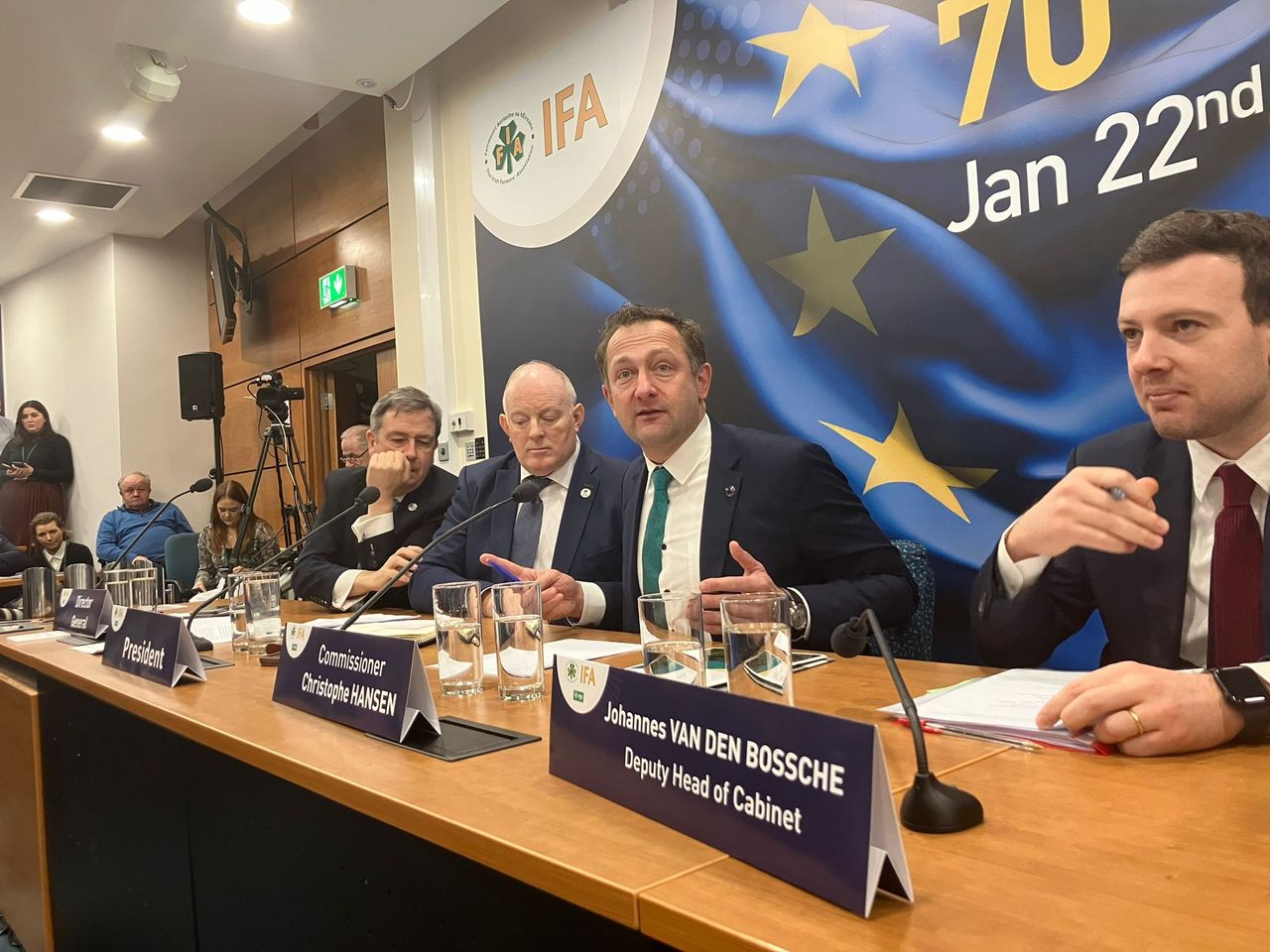 Watch: Commissioner is 'committed' to saving Irish family farms