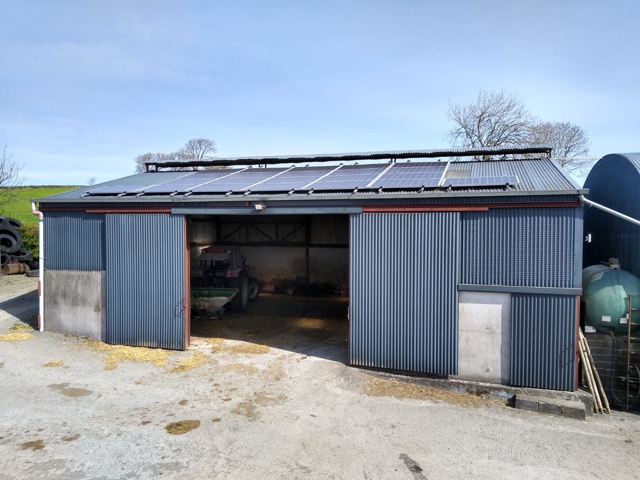 Infrastructure Focus: Installing solar panels on a dairy farm in Co. Cavan