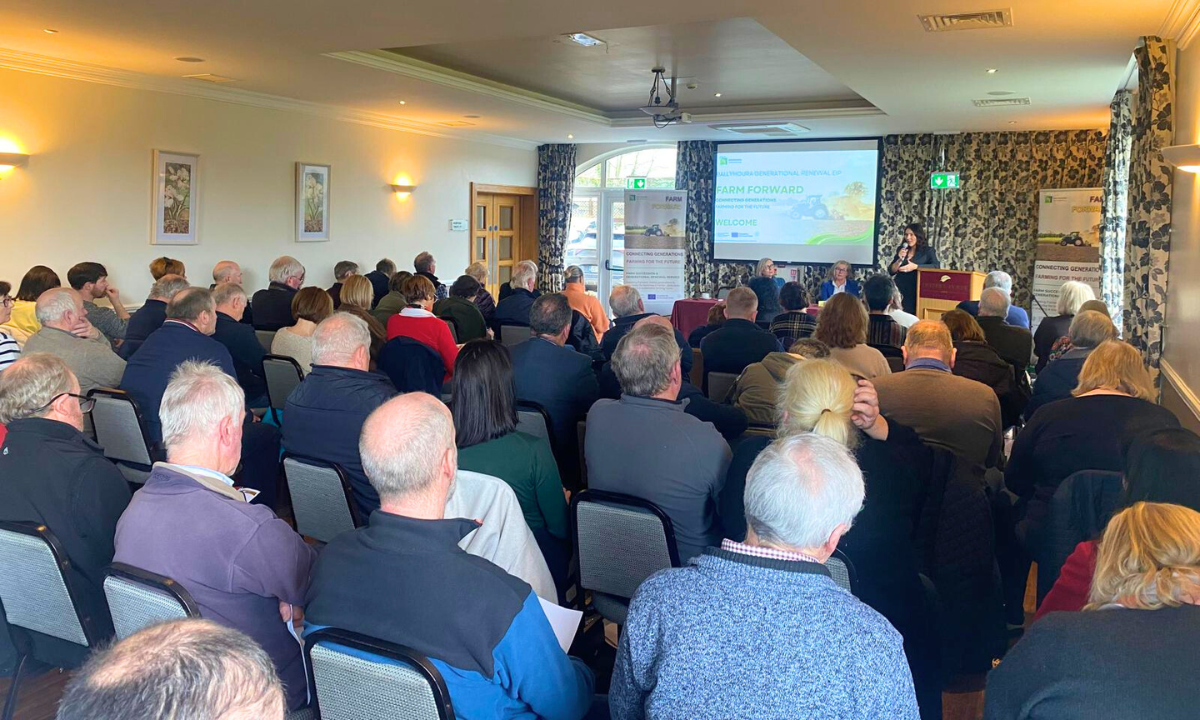 Big turnout for Ballyhoura Development farm succession talk