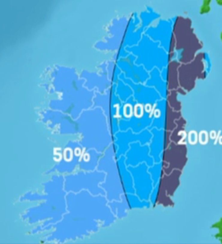 Wettest November since 2009 for the east, says Met Eireann