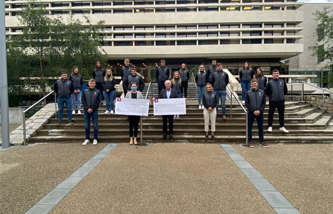 UCD AgSoc donates cheques to chosen charities