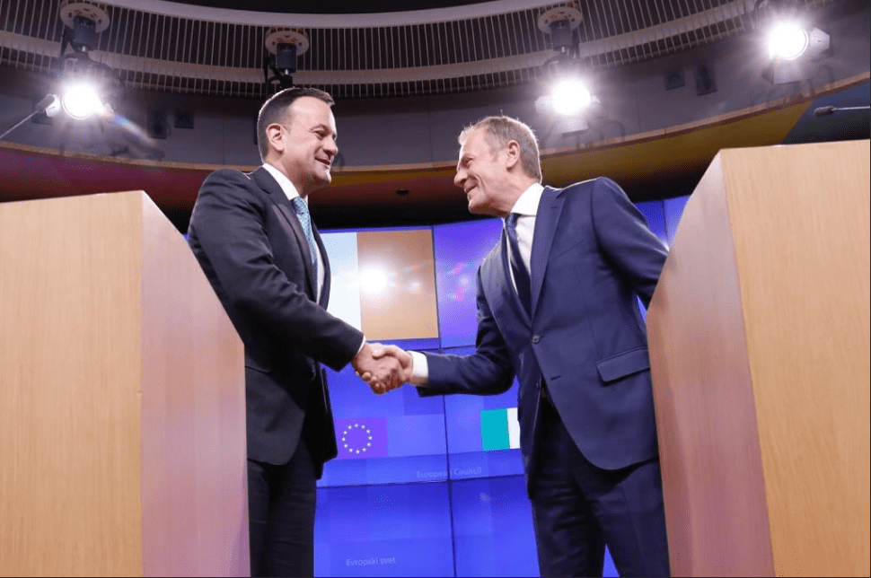 Varadkar and Tusk talk Brexit, amidst Westminster turmoil