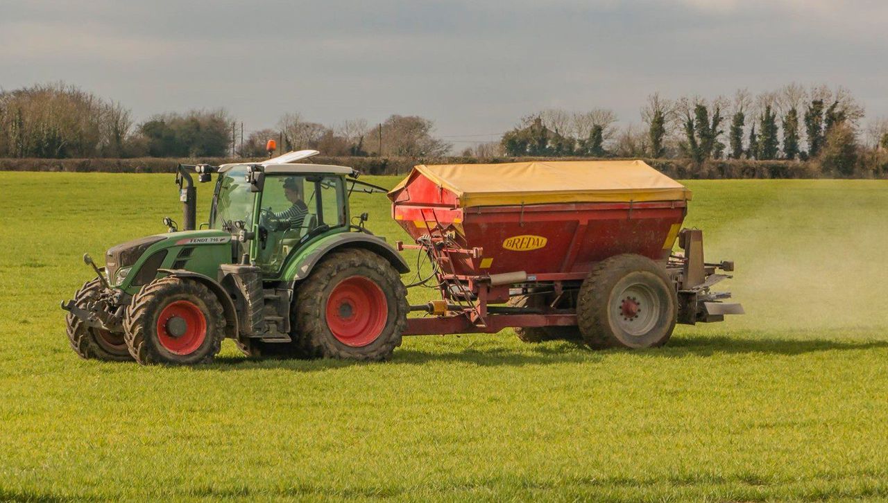 How much is contract fertiliser spreading costing?