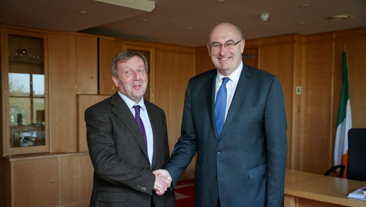 Creed and Hogan meet to discuss agriculture's 'many challenges'