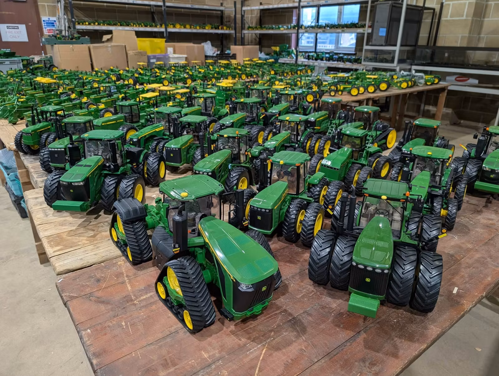 John Deere model tractor collection fetches £24,200 at auction ...