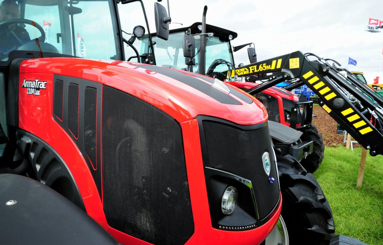 ArmaTrac gets a 'spring' in its step at the 'Ploughing'