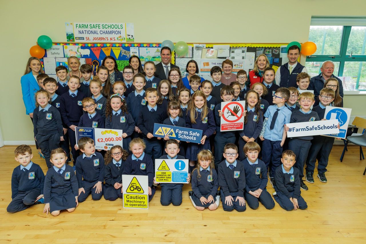 Leitrim school crowned national champion for highlighting farm safety