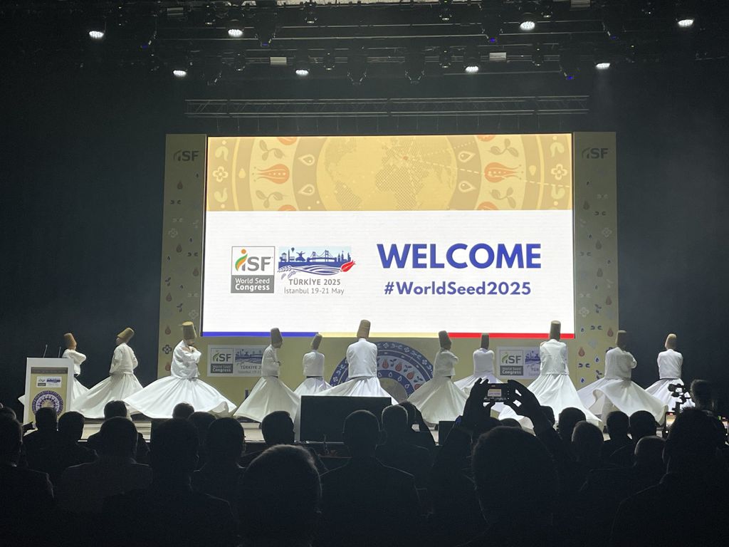 Traditional dancers performing at the opening ceremony of the World Seed Congress 2025