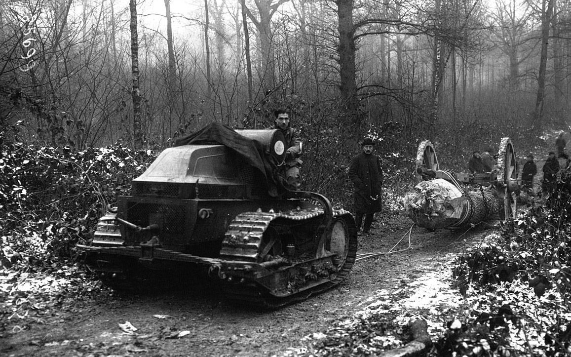 Renault had over 80 years of experience with tracks before being purchased by Claas in 2003