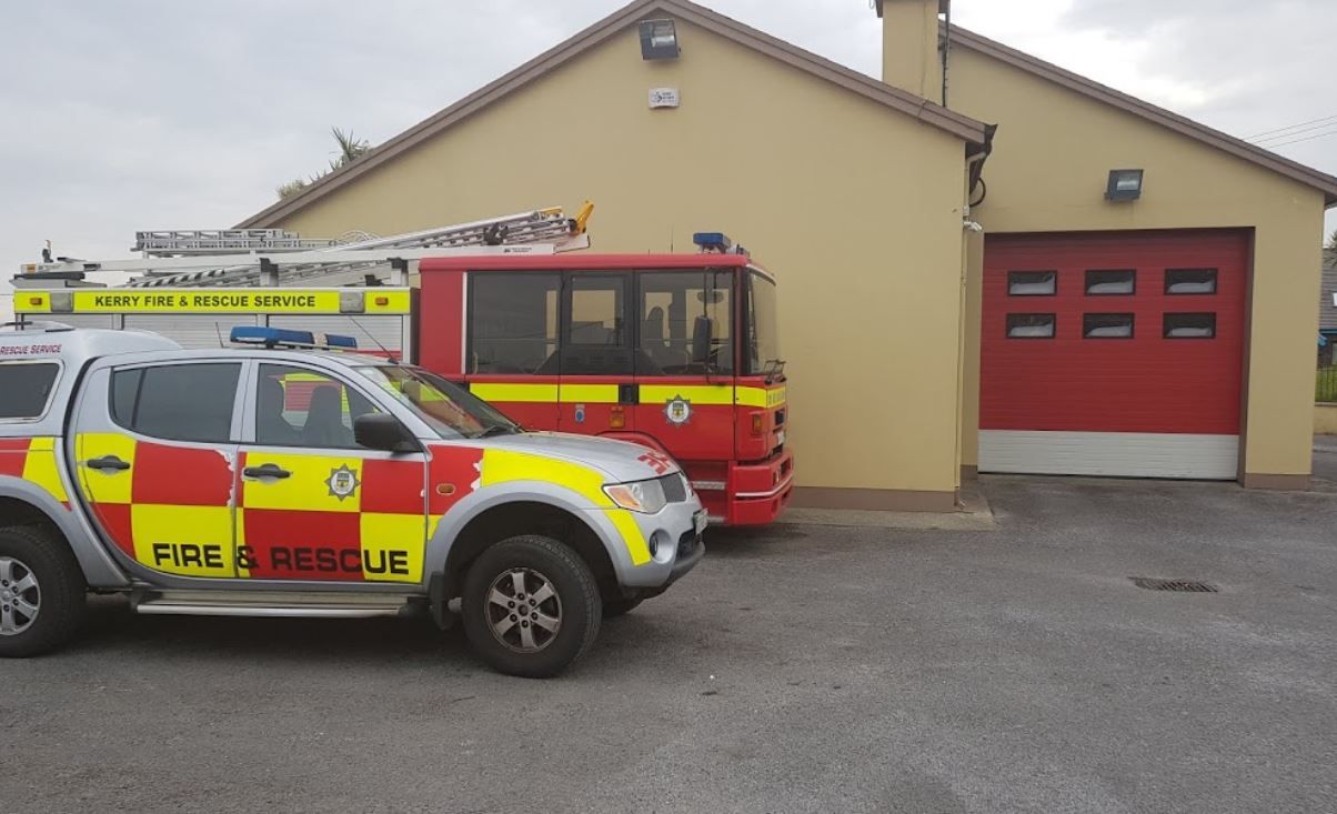 Fire services mobilised after shed fire in Kerry