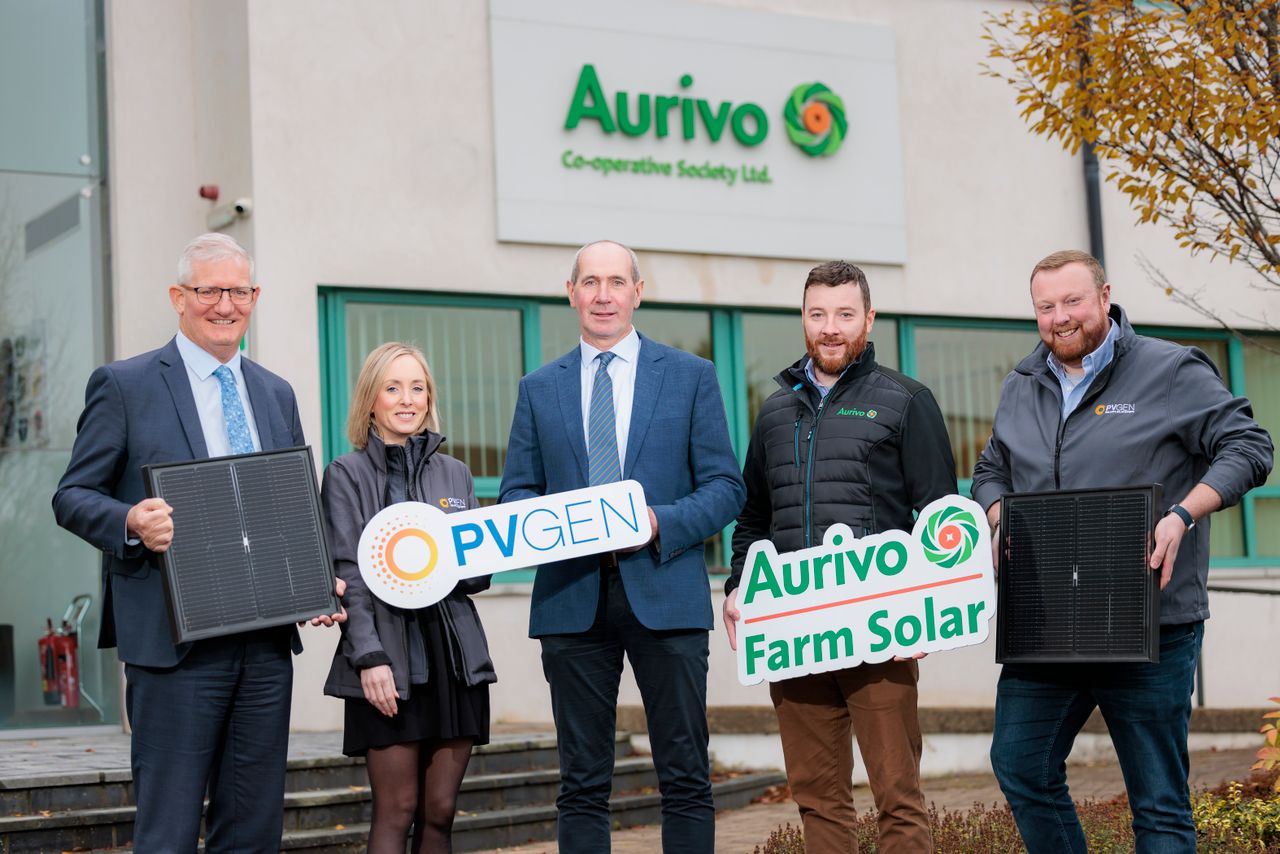 Aurivo launches programme to help farmers move to solar