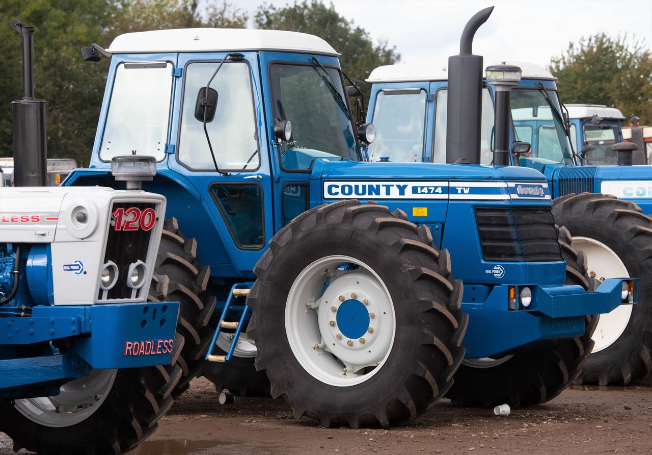 Auction report: £94,000 (plus commission) for a gleaming County 1474 TW