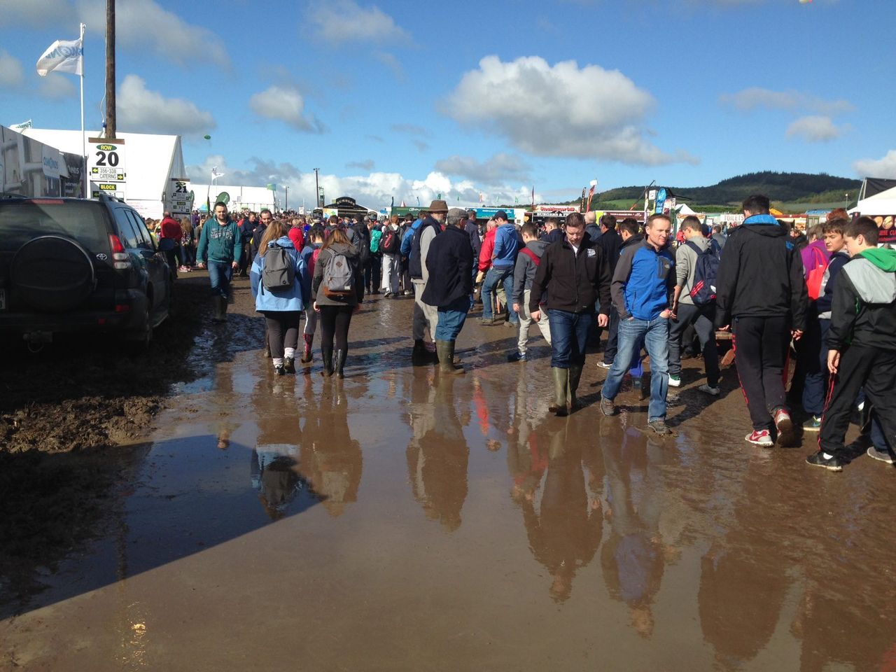 Ploughing Day 2 - Sunny start but rain on the horizon