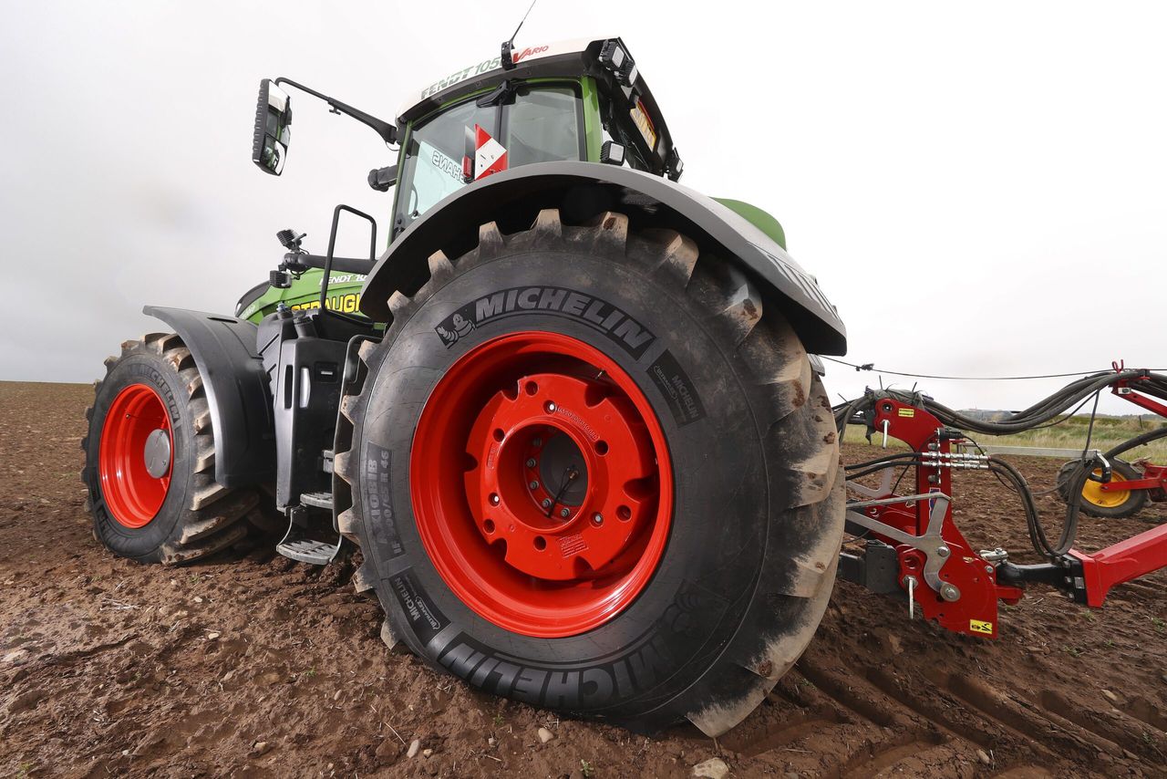 Just what tyre do you fit to a tractor of this stature?