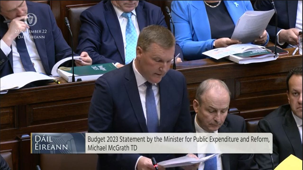 Budget 2023: €600 electricity credits for every household
