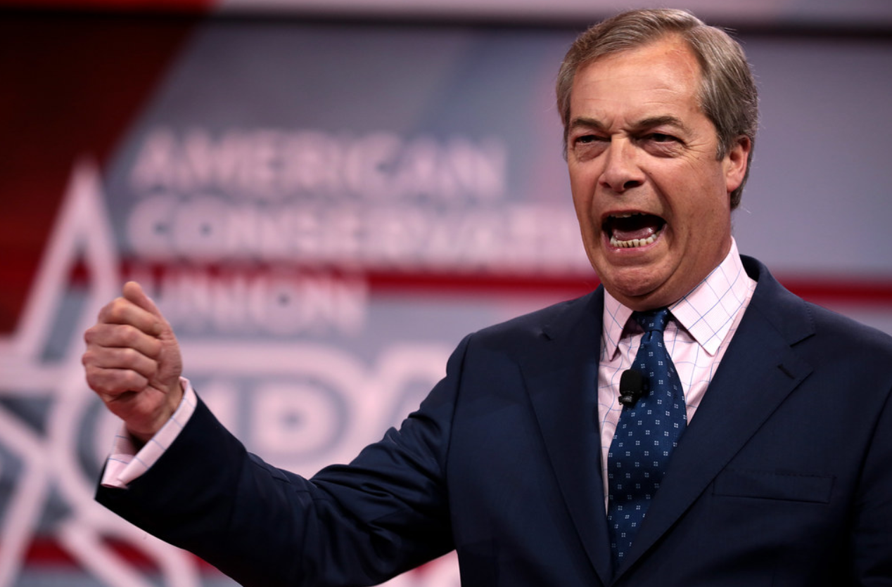 Nigel Farage's Brexit party leads the way in UK's EU elections