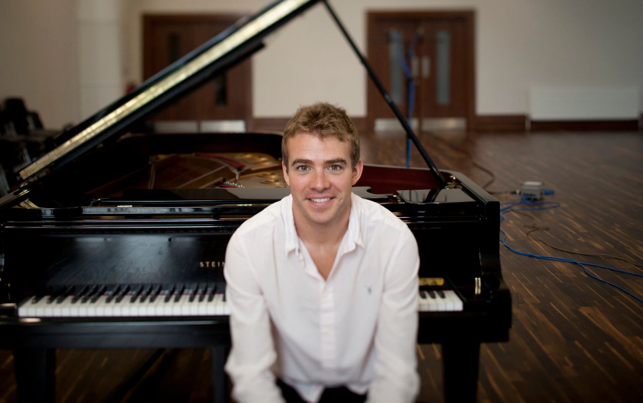 Farming concert pianist hits a high note