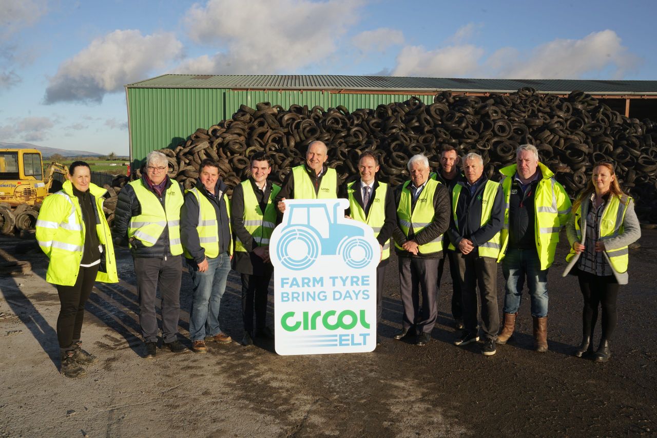 'Steady flow' of farmers at tyre take-back day in Cork