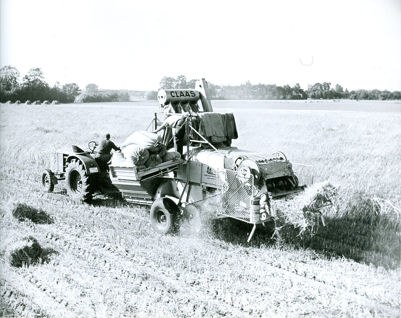 Now that's 100 years of Claas for De Courcey