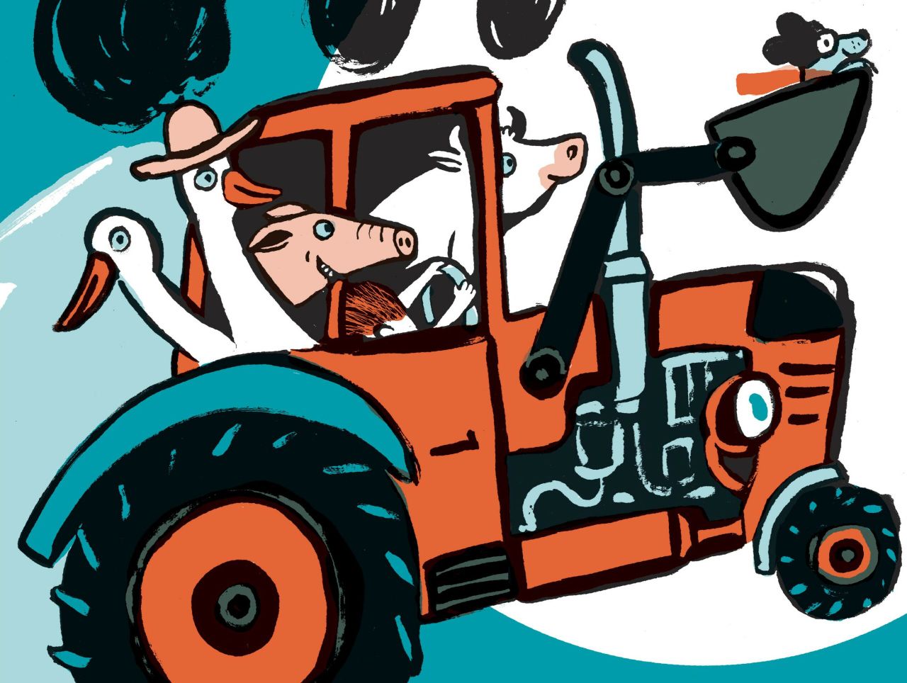 'Not Without My Tractor!': New book ideal kids' bedtime read