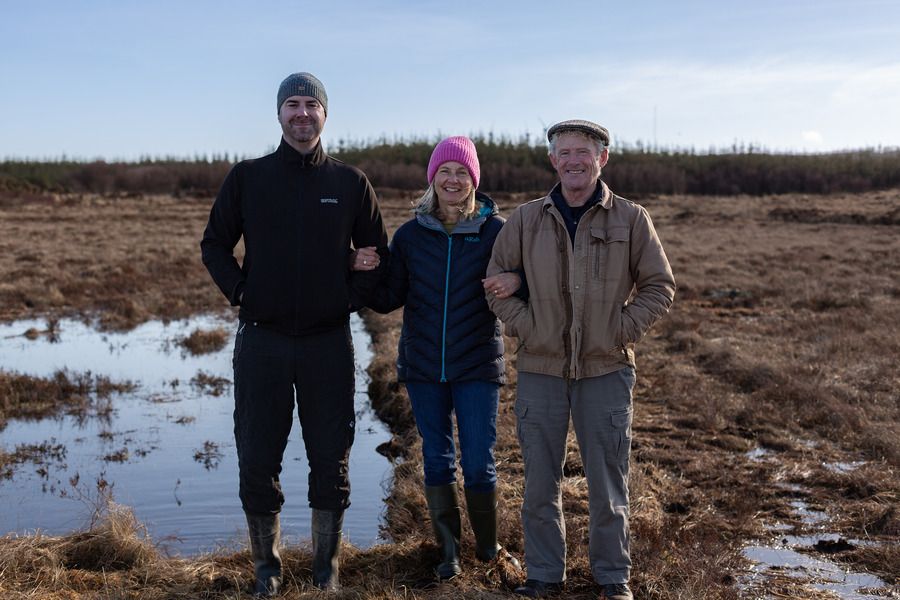 Peatland rewetting project to boost biodiversity on Clare farm