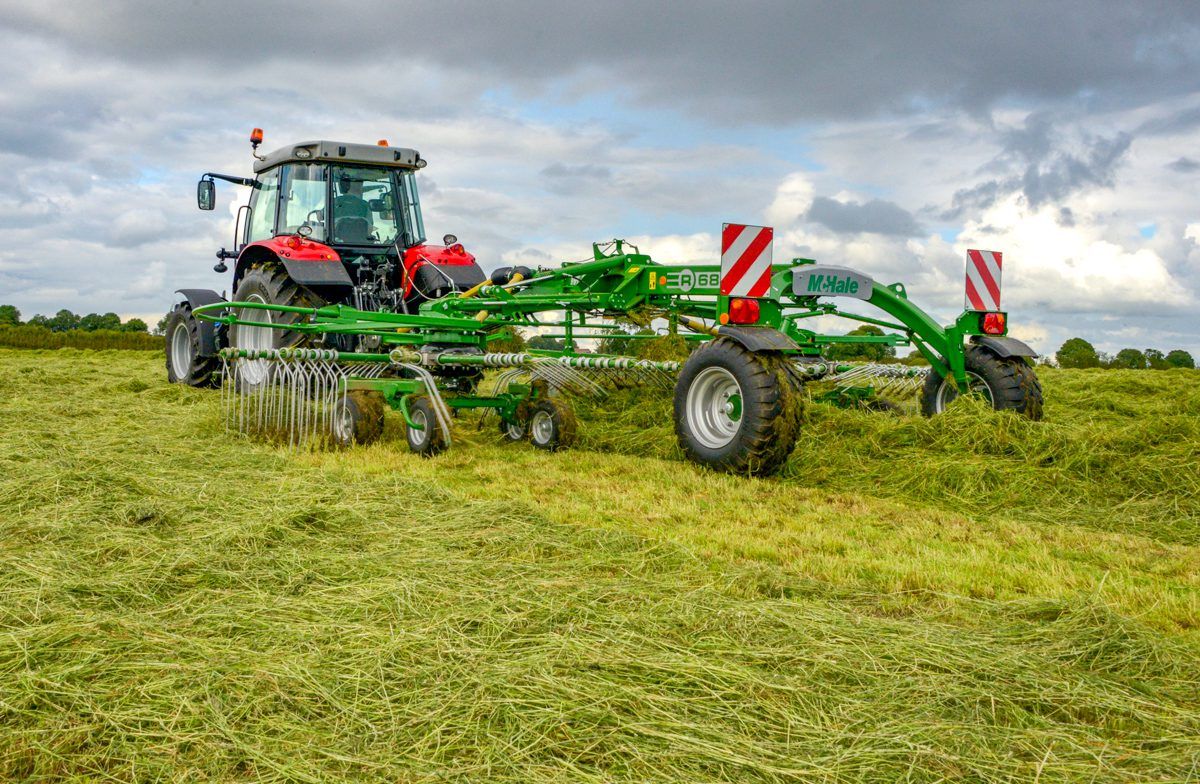 It's official: McHale's new rake touches down...at the 'Ploughing'