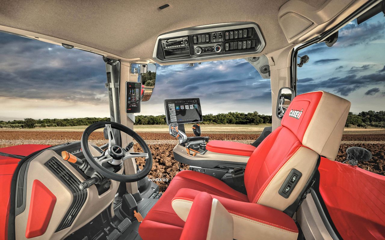 The cab is finished to automotive standards