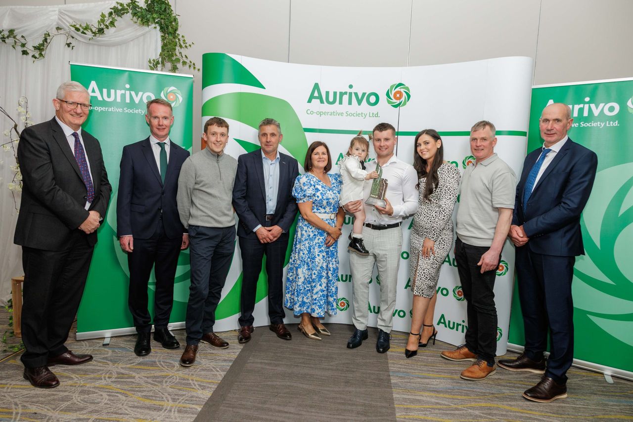 Mayo farmers crowned champions at Aurivo's Milk Quality Awards