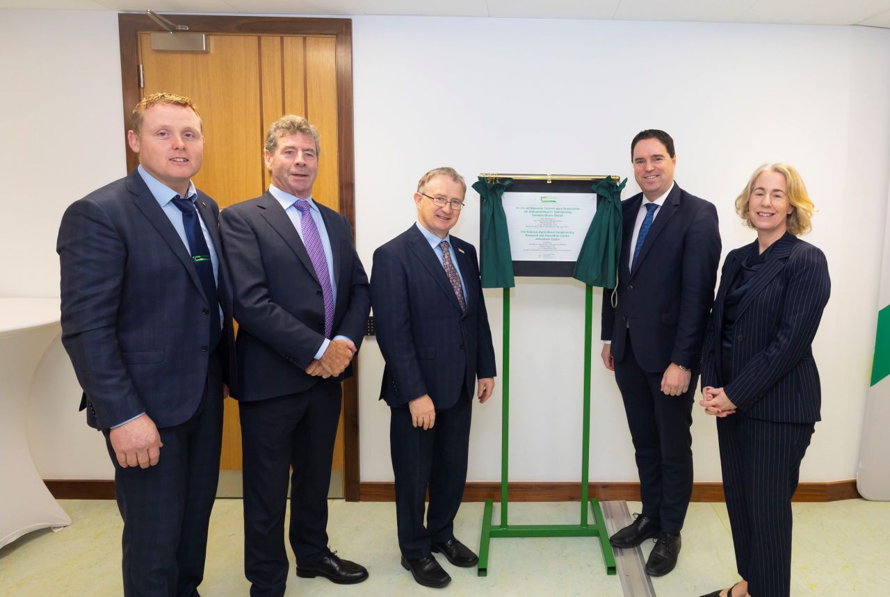Watch: Heydon opens €12.7m research centre at Johnstown Castle