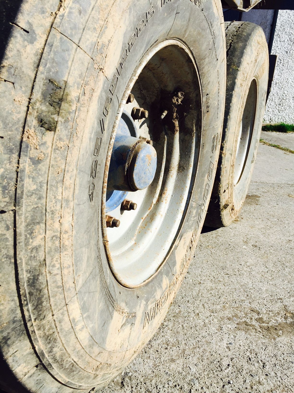 Elderly woman struck by tractor in road traffic accident