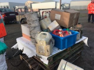 Lorry full of 'vet meds' collected at Listowel waste collection