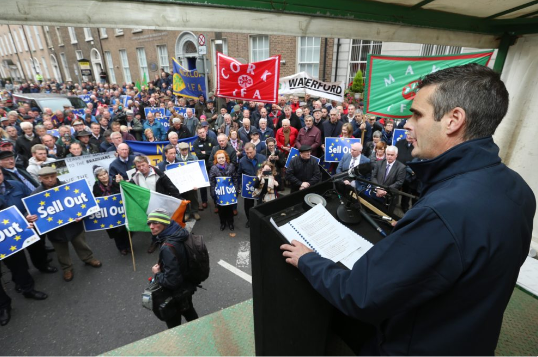 EU has 'sold out' Irish and European Farmers - IFA